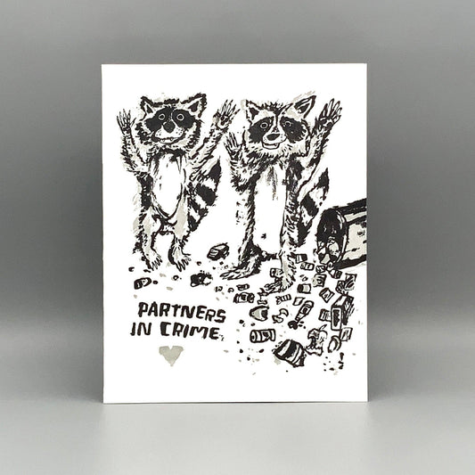 Partners In Crime BFF Card