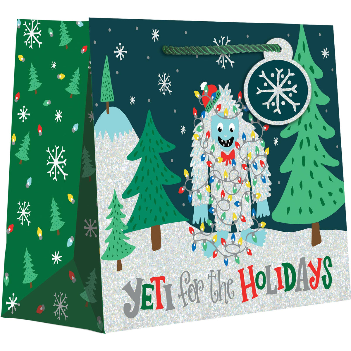Yeti for the Holidays Medium Tote Gift Bag