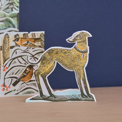 Christmas Cottage Dogs & Deer Advent Calendar