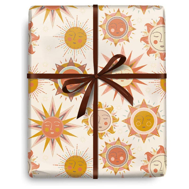 Solar Flair Wrapping Paper, 2 Rolls