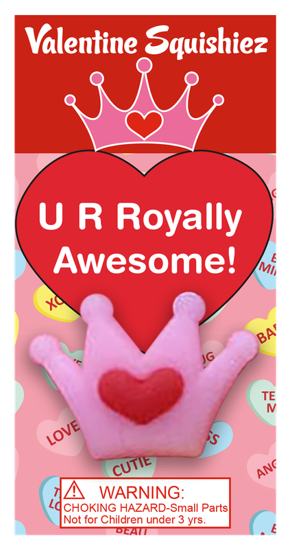 Super Squishy Valentine Squishiez Fidget Toy