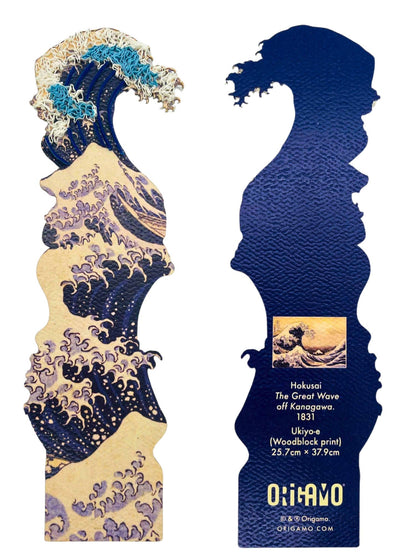 The Wave Hokusai Quilling Bookmark