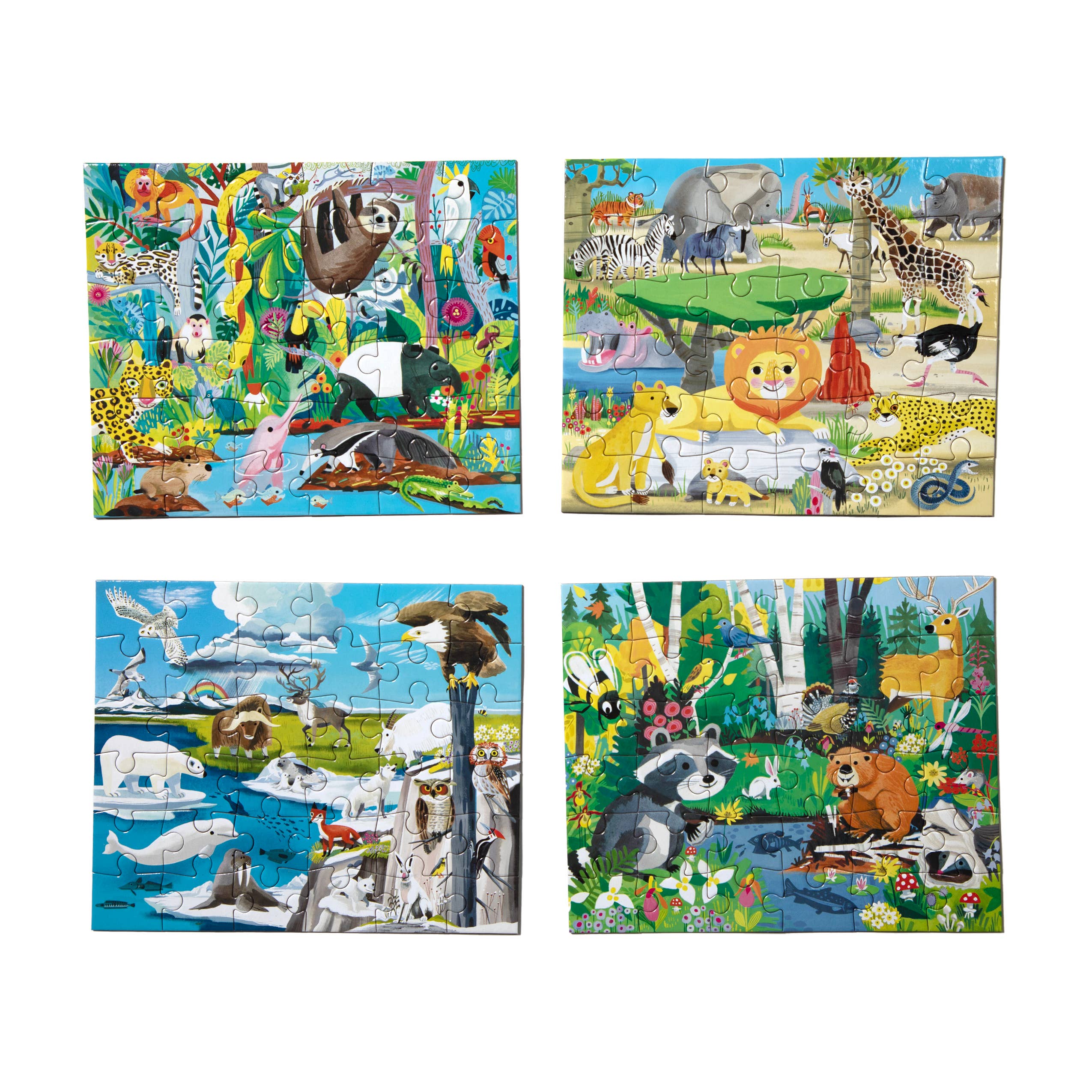 Wild Habitats Miniature Puzzles – Allport Editions