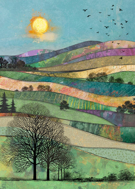 Everyday Fields Blank Card