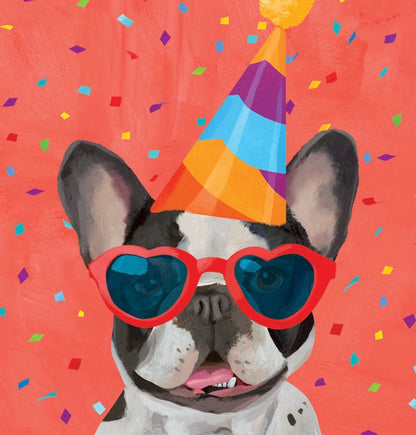 Pardon My Frenchie Birthday Card