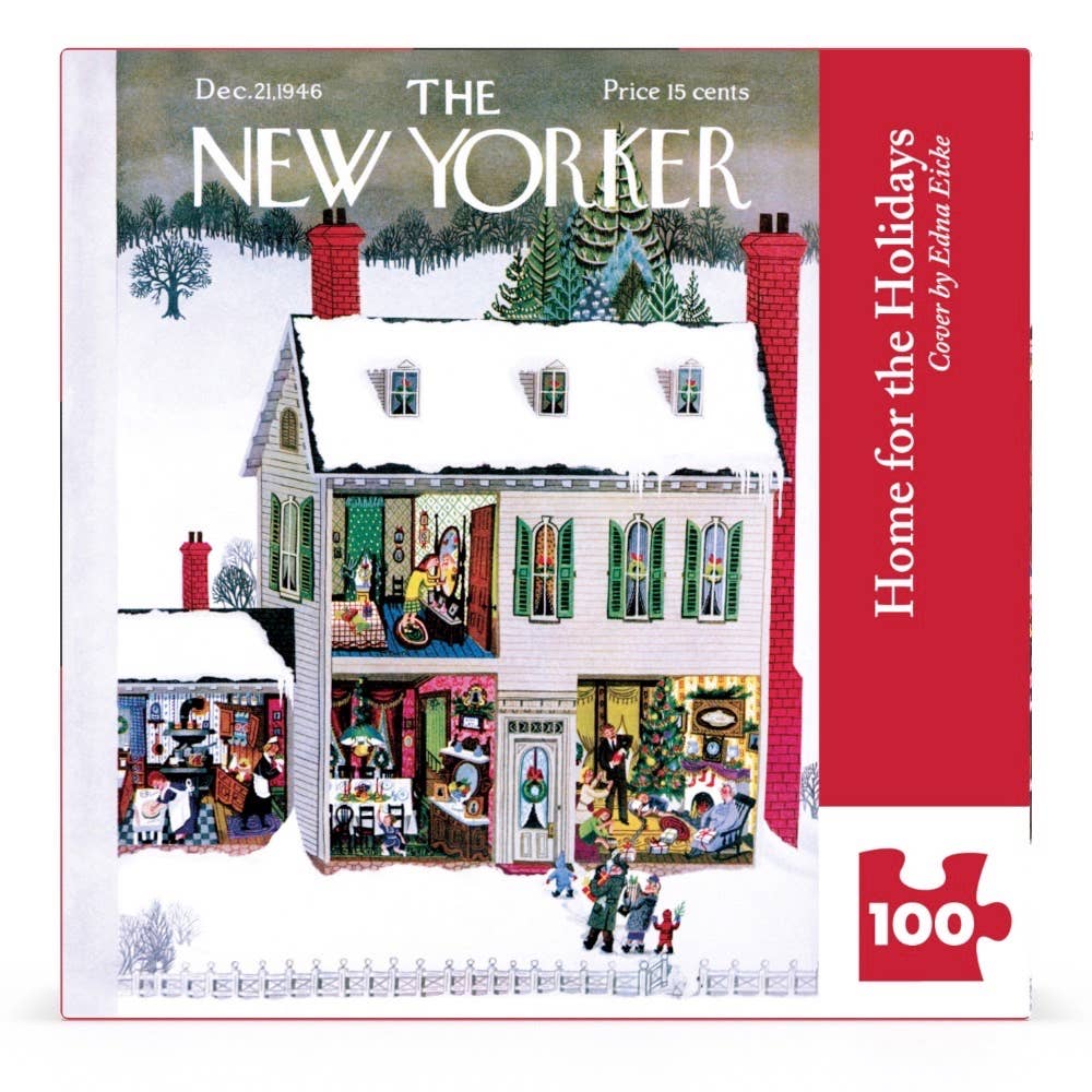 Home for the Holidays 100 Piece Mini Puzzle