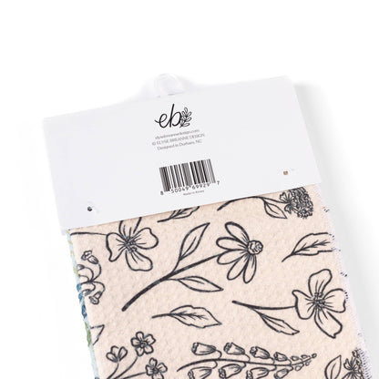 Winter Tones Microfiber Kitchen Towels, Set of 3