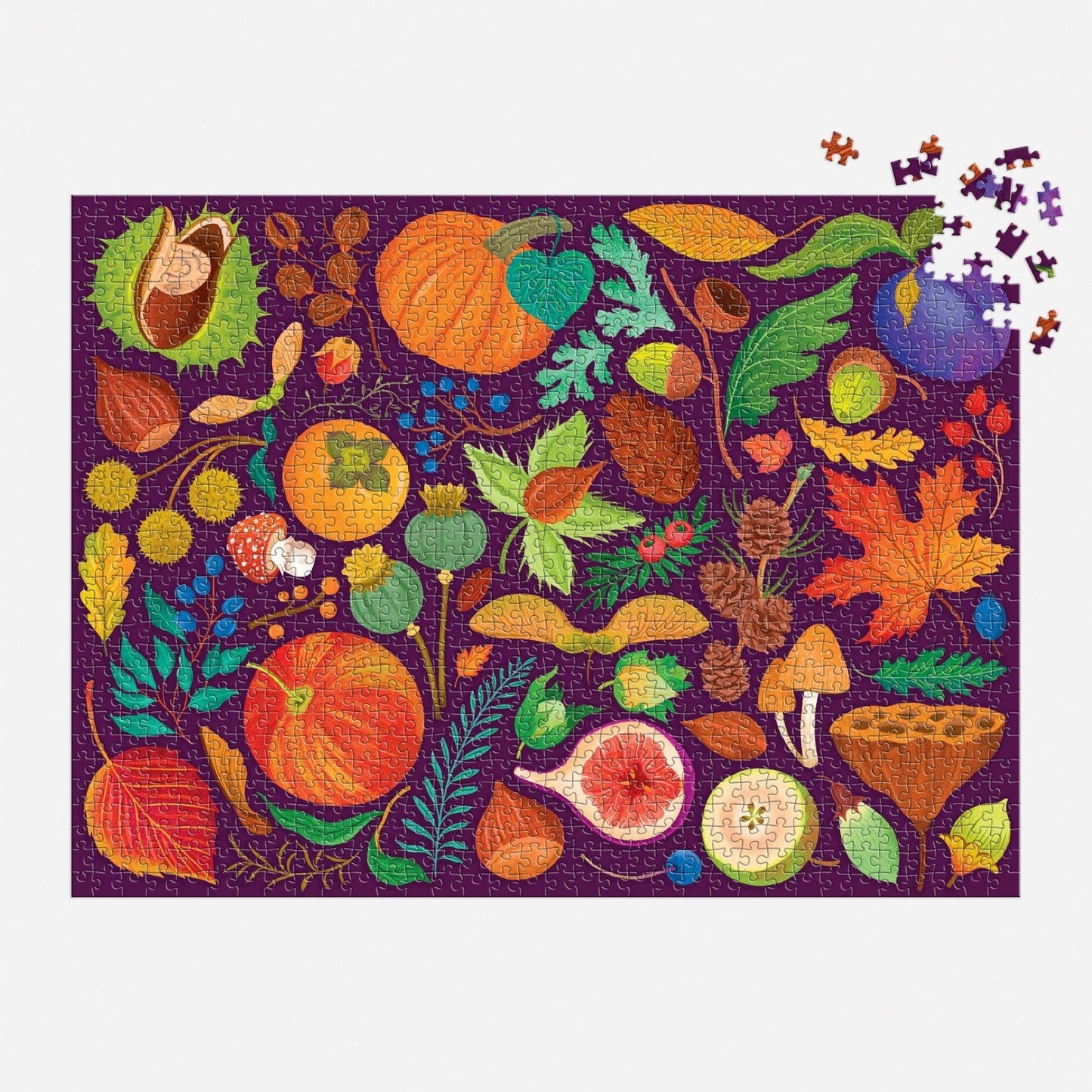 World of Fall Flora 1000 Piece Puzzle