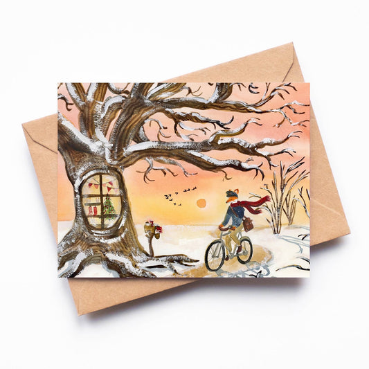 The Acorn Post Blank Card
