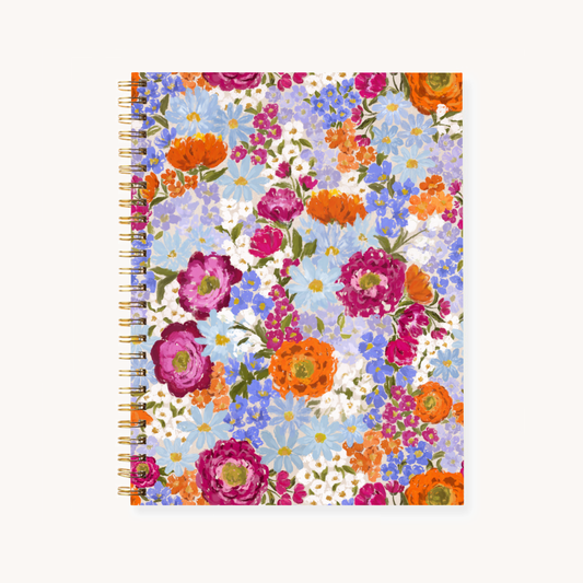 Primavera Hardcover Spiral Notebook