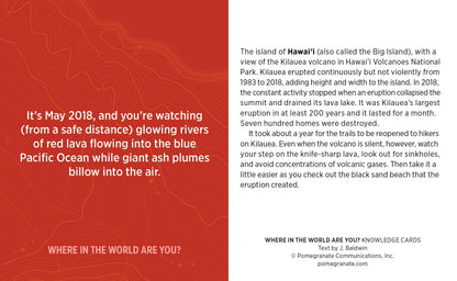 Where in the World Are You? A Situational Quiz Deck Knowledge Cards