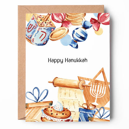 Sweet Treats Happy Hanukkah Card
