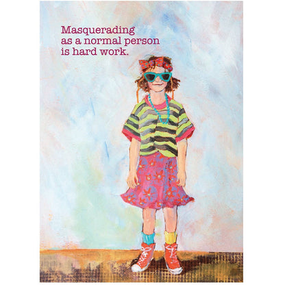 Masquerade Birthday Card