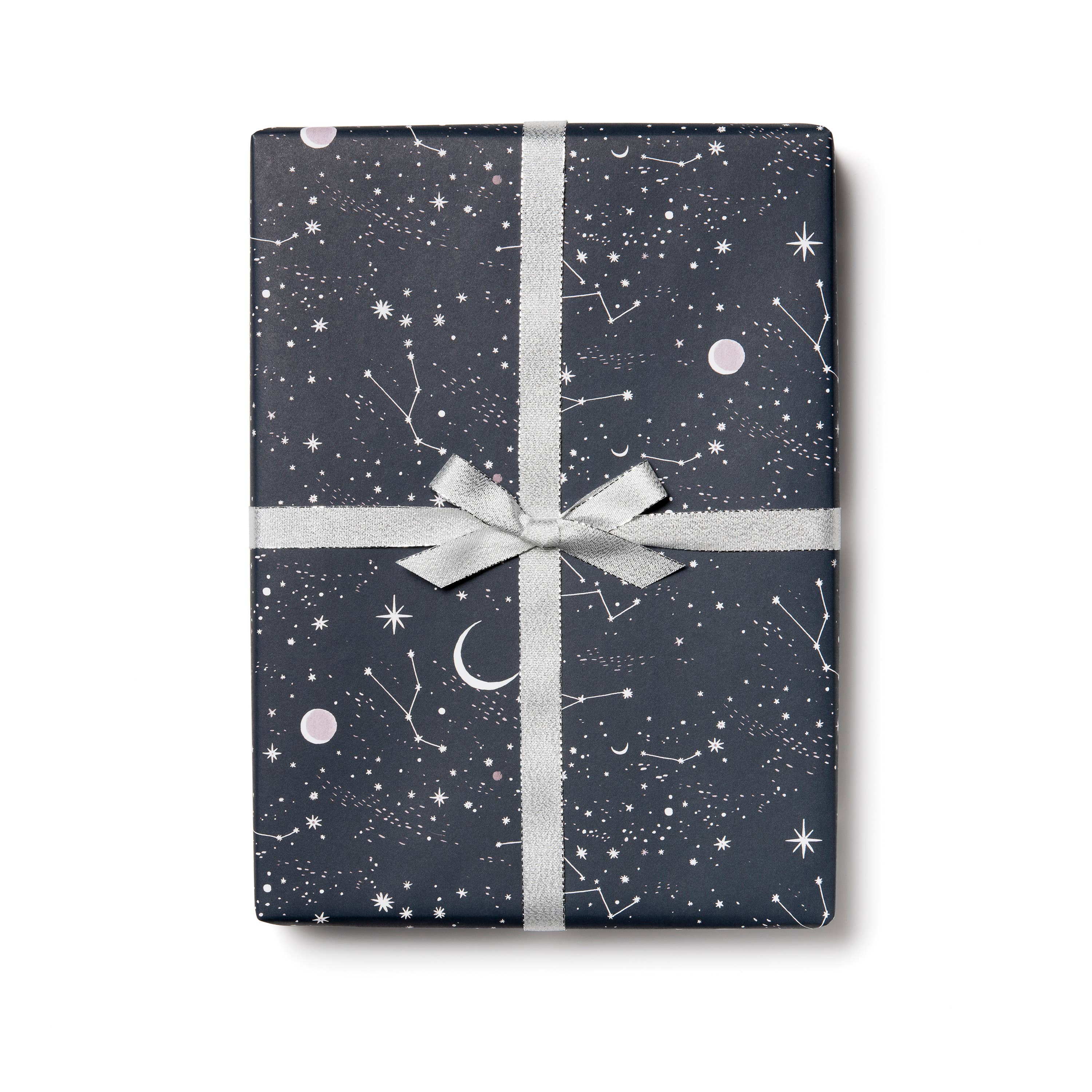Moon and Stars Wrapping Paper, 2 Rolls – Allport Editions