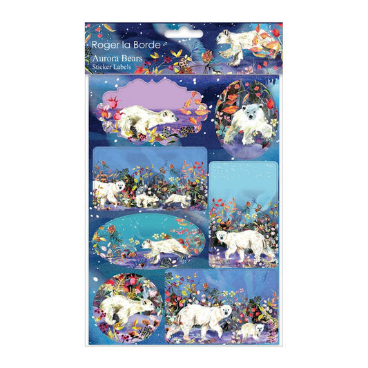 Aurora BEARealis Sticker Label Sheets
