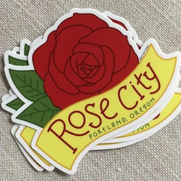 Rose City Vinyl Sticker