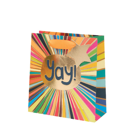 Golden Yay! Medium Gift Bag
