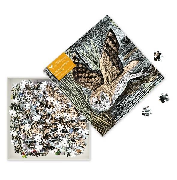 Angela Harding: Marsh Owl 1000 Piece Puzzle