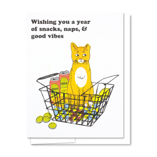 Good Vibes Birthday Card