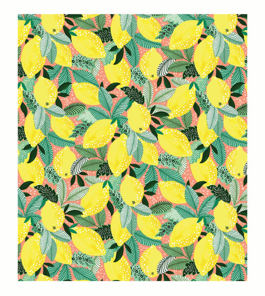 Lemons Wrapping Paper, 2 Rolls