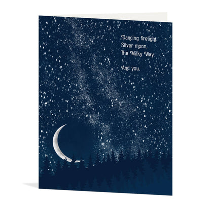 Milky Way Love Card