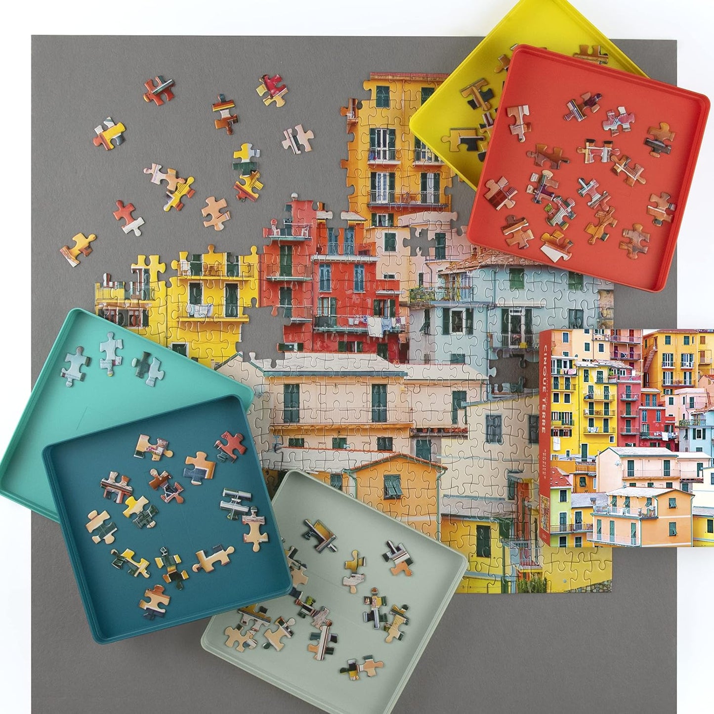 Stackable Puzzle Piece Sorting Trays – Allport Editions