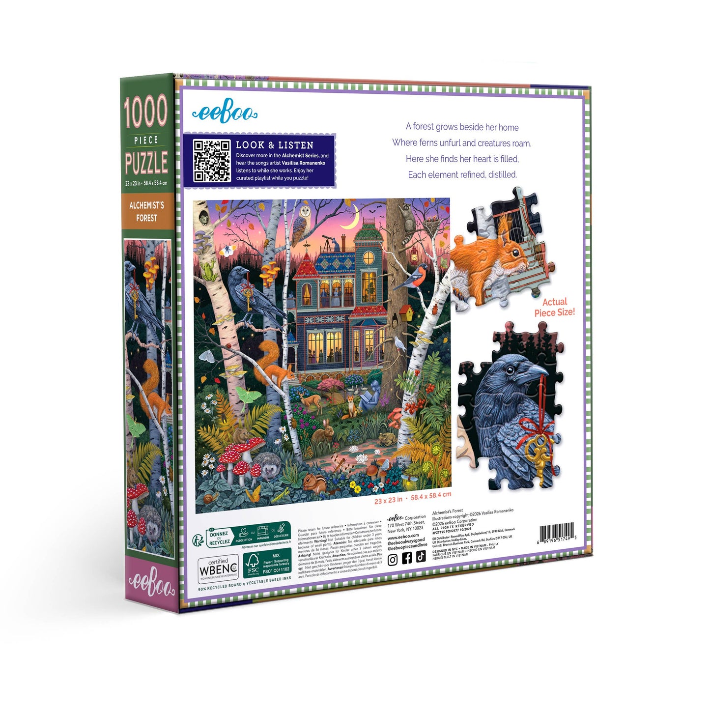 Alchemist's Forest 1000 Piece Puzzle