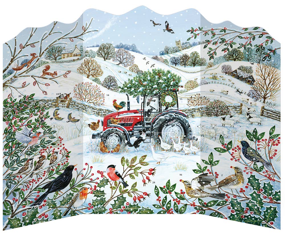 Farm Christmas Advent Calendar