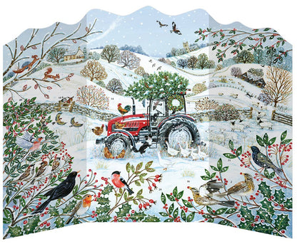 Farm Christmas Advent Calendar
