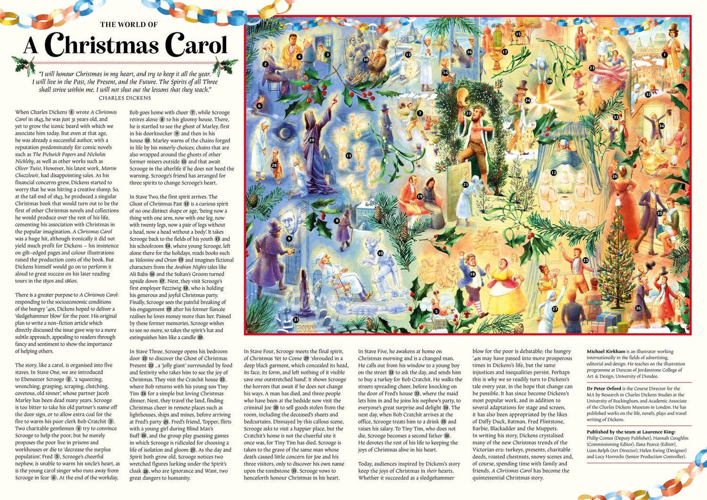 The World of A Christmas Carol: 1000 Piece Puzzle