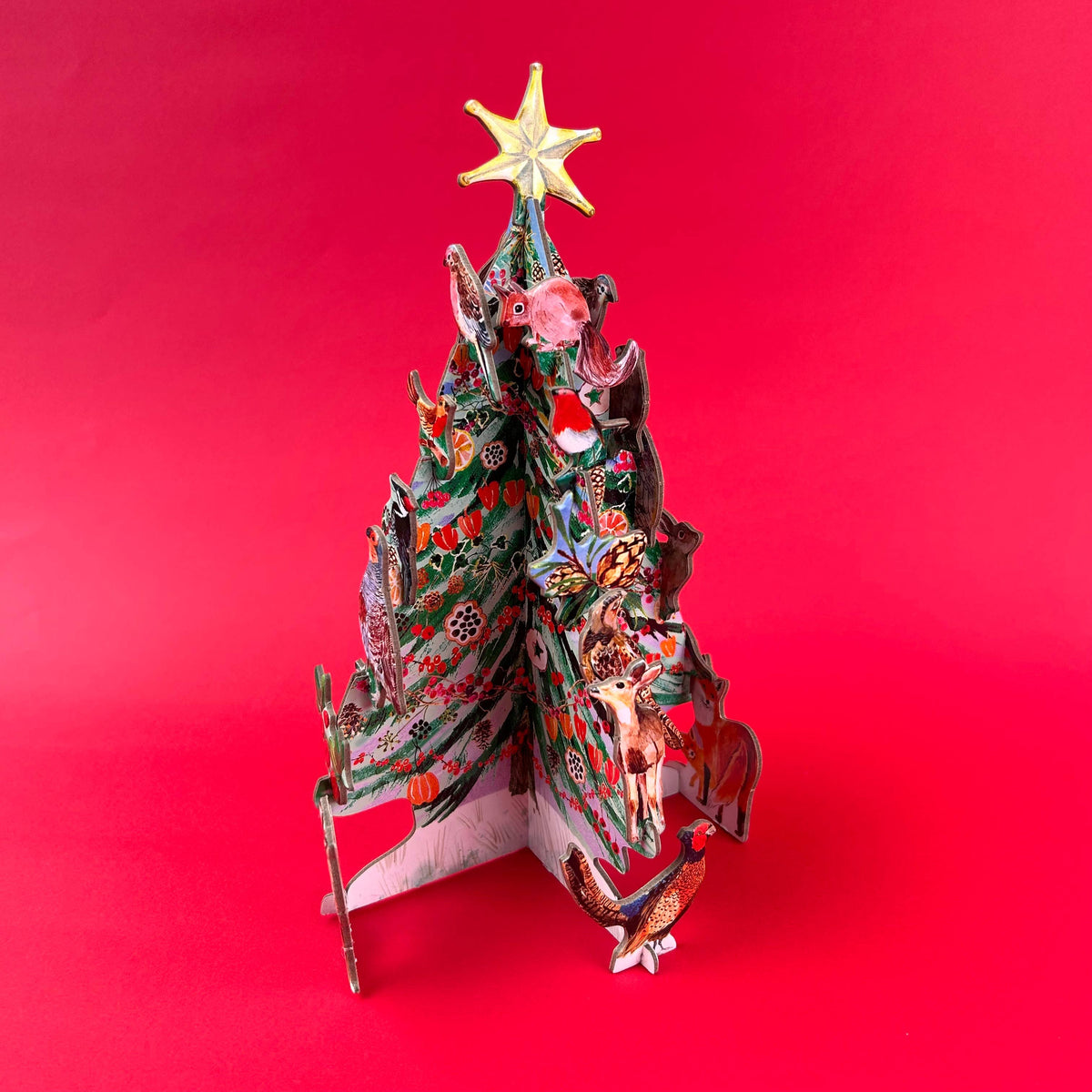 Winter's Song Tree 3D Pop & Slot Advent Calendar