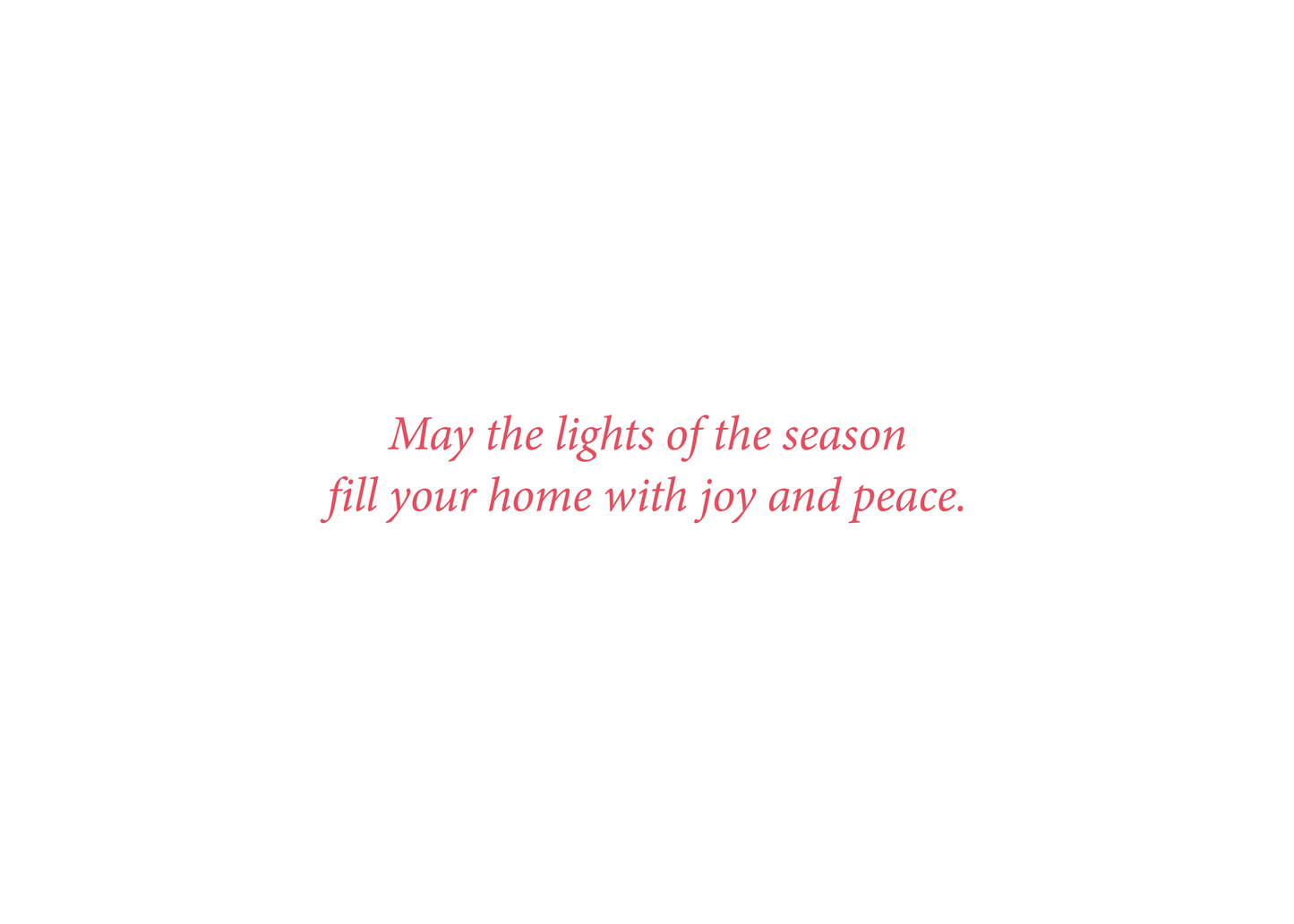 Wintry Village Deluxe Boxed Holiday Cards