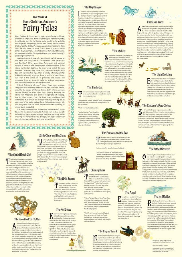 The World of Hans Christian Andersen: A 1000 Piece Puzzle