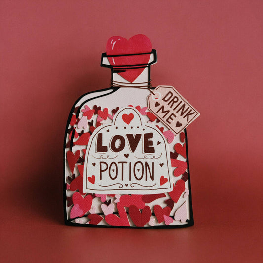 Love Potion Valentine’s Day Card