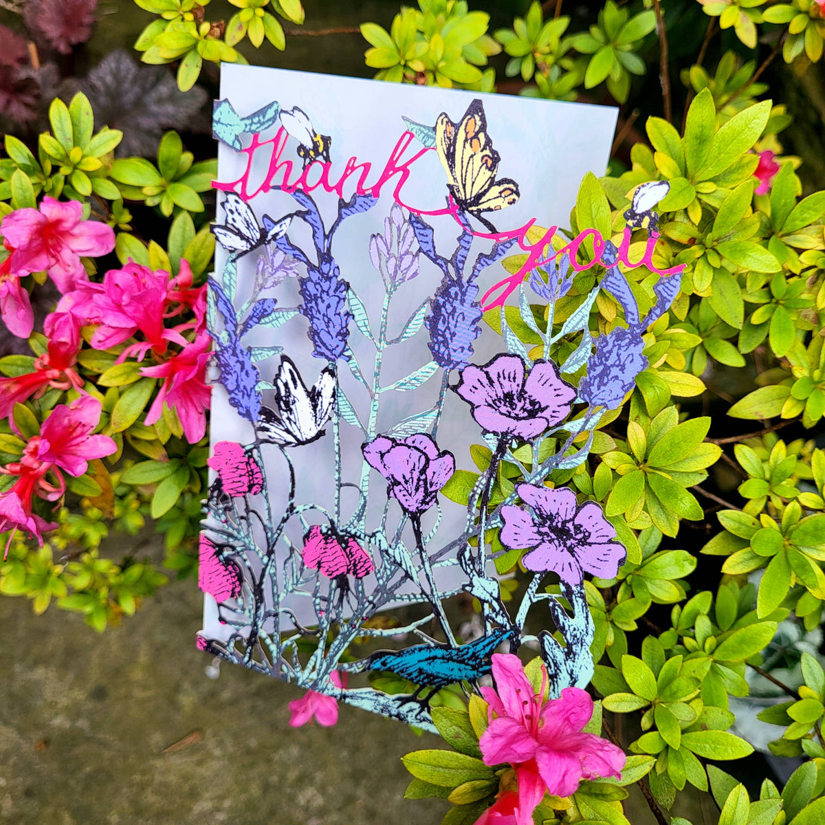 Garden Delights Thank You Card