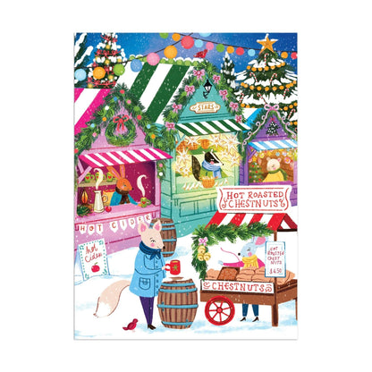 Holiday Market 130 Piece Puzzle Ornament