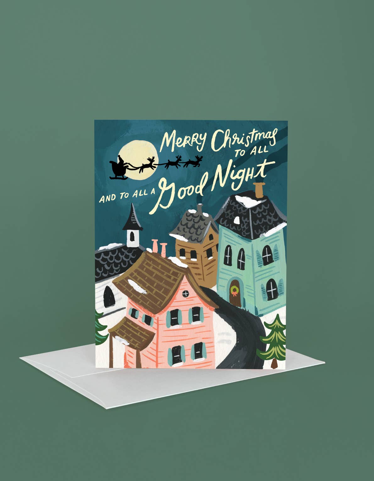 Night Before Christmas Holiday Card