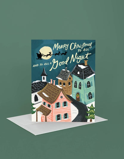Night Before Christmas Holiday Card