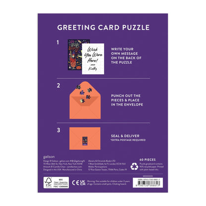 Get into the Spooky Spirit Greeting Card Puzzle