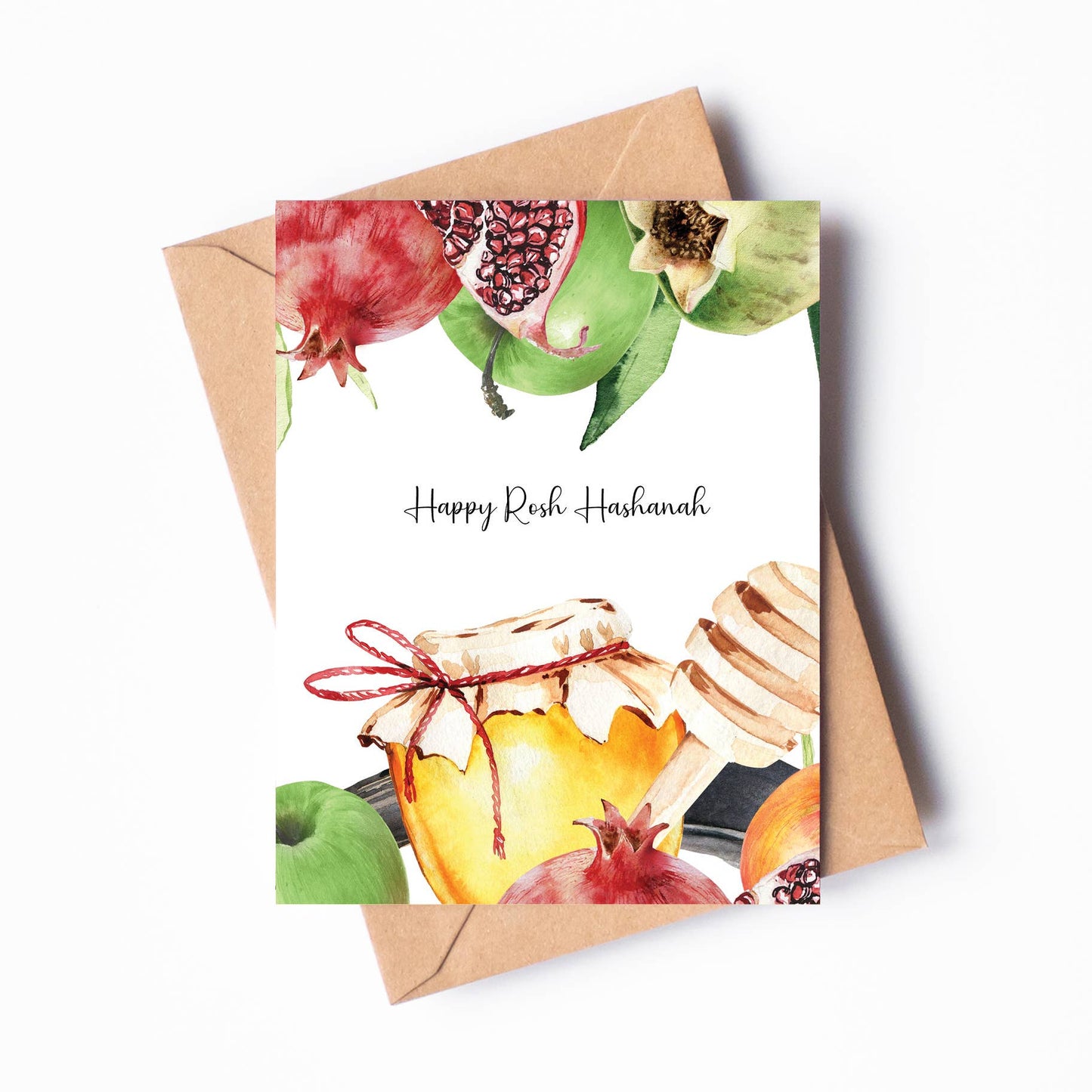 Honey Rosh Hashanah Card
