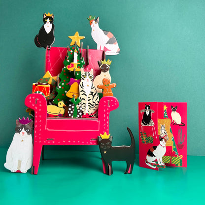 Cosy Cats Pop & Slot Large Advent Calendar