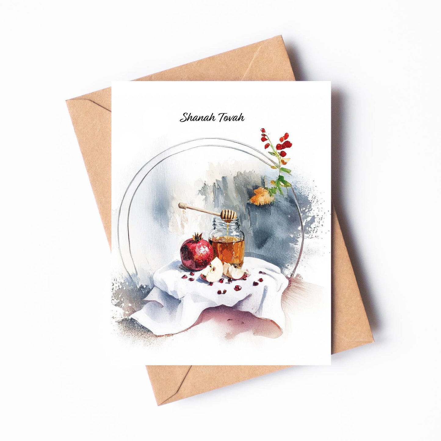 Still Life Rosh Hashanah Card