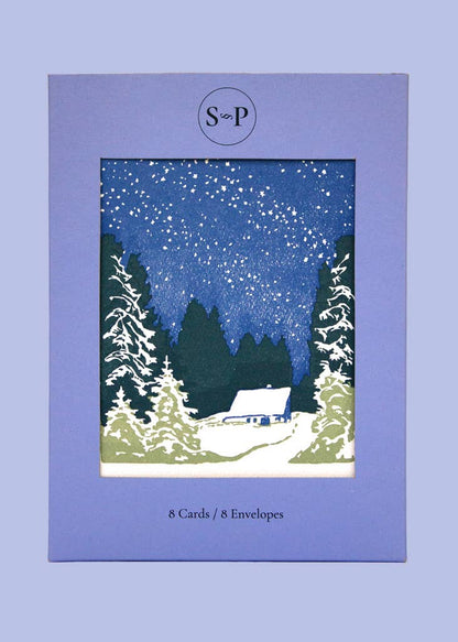 Quiet Night Holiday Cards