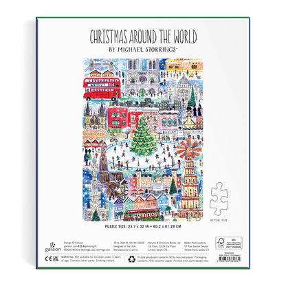 Michael Storrings" Christmas Around the World 1500 Piece Puzzle