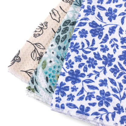 Winter Tones Microfiber Kitchen Towels, Set of 3