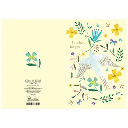 Thoughtful Dove Petite Sympathy Card