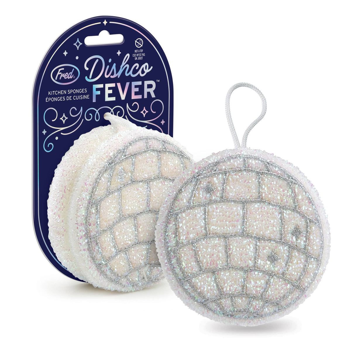 Dishco Fever: Disco Ball Sponges