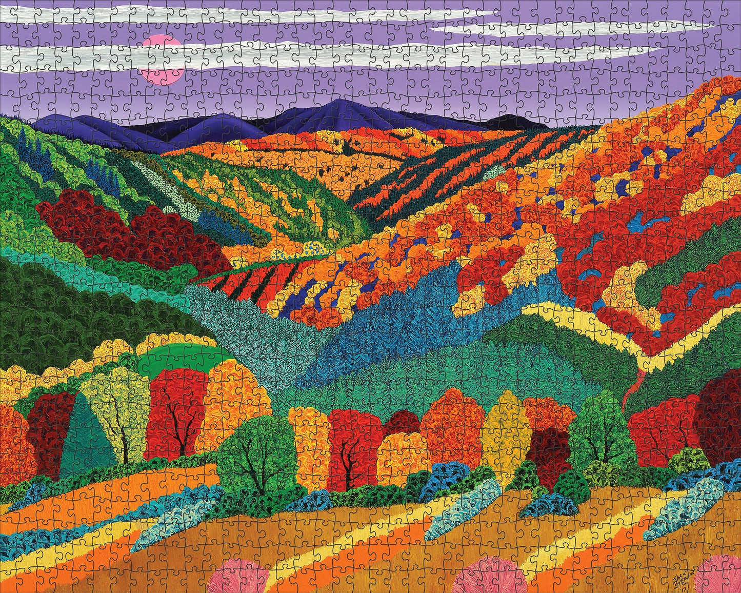 Catskill Moon Puzzle - 1000pc