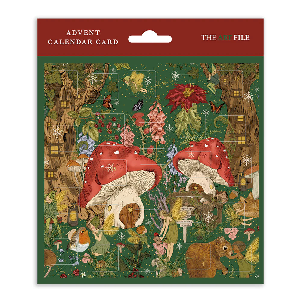 Magical Fairytale Christmas Advent Card