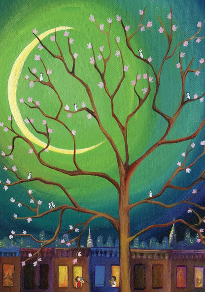 New Moon Wedding Card